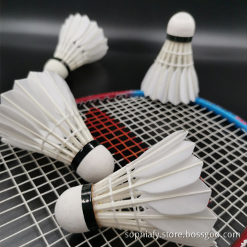 Volant en plumes d&#39;épée d&#39;oie PAV durable de haute qualité